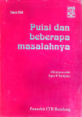 Puisi dan Beberapa Masalahnya